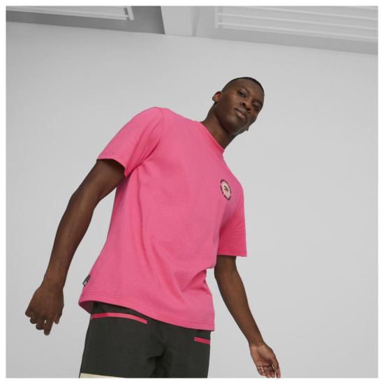 Puma Ανδρική κοντομάνικη μπλούζα Downtown Graphic Tee Puma Ανδρική κοντομάνικη μπλούζα Downtown Graphic Tee